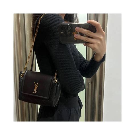 sac yves saint laurent nolita|SAINT LAURENT Nolita mini matelassé leather shoulder bag.